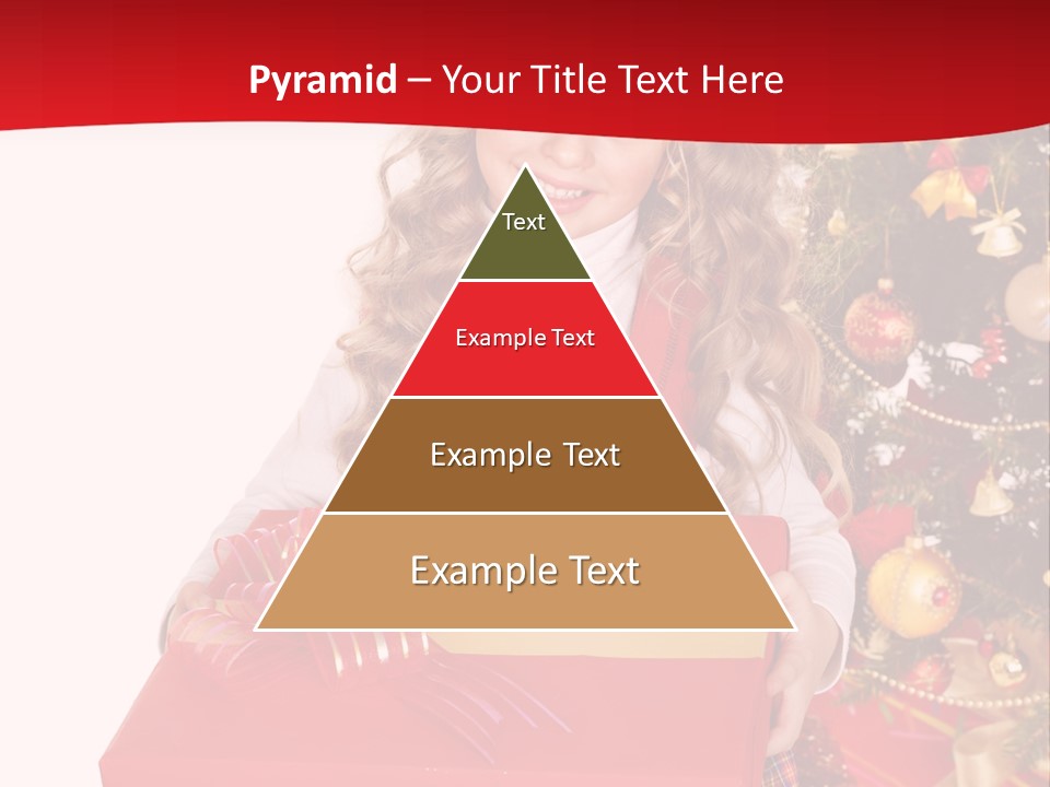 Gift Box Smile Kid PowerPoint Template