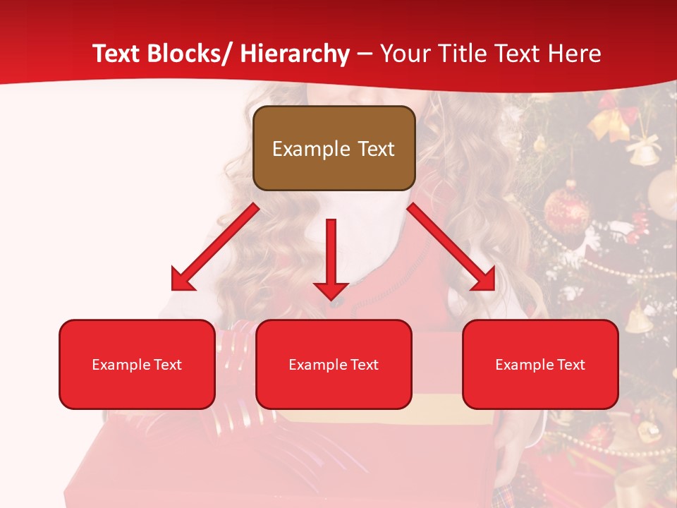 Gift Box Smile Kid PowerPoint Template