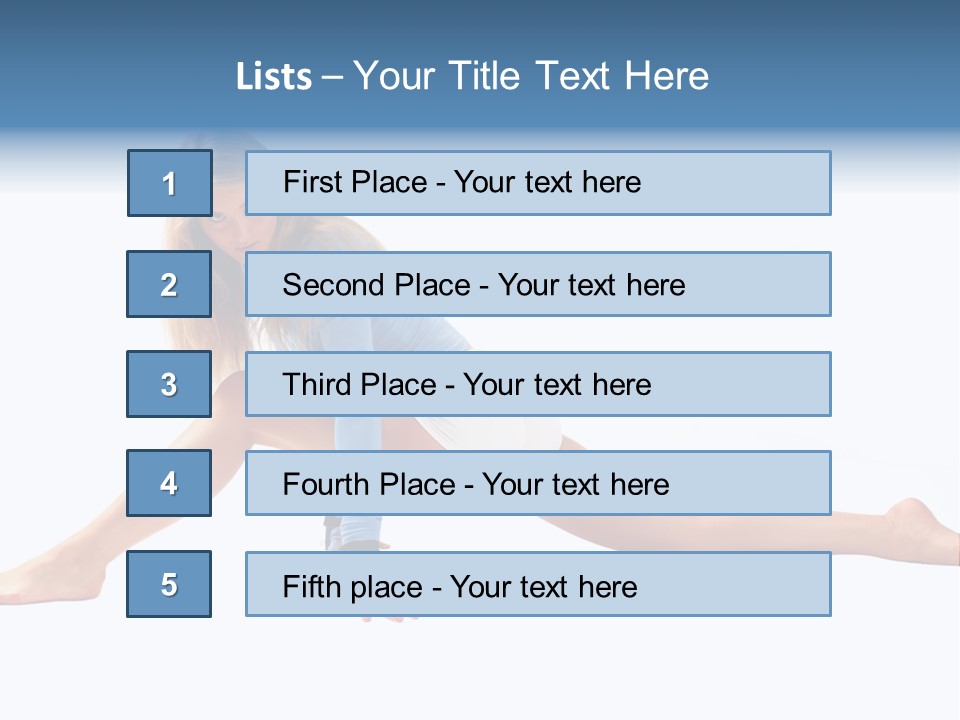 Fashion Energy Sporty PowerPoint Template
