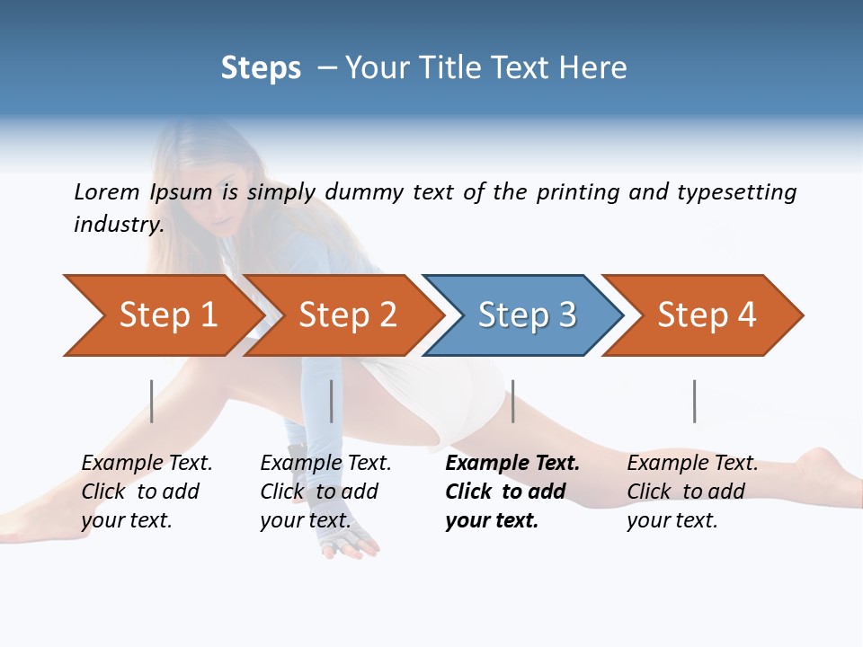 Fashion Energy Sporty PowerPoint Template