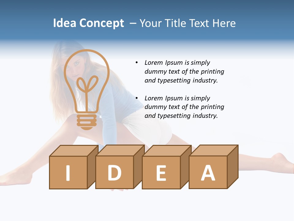 Fashion Energy Sporty PowerPoint Template