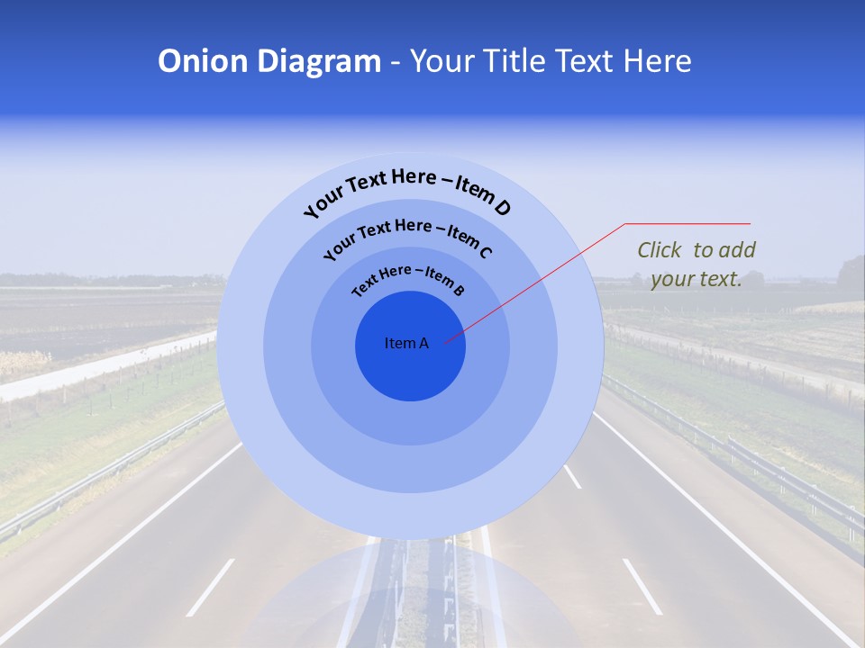 Country Blur Sunny PowerPoint Template