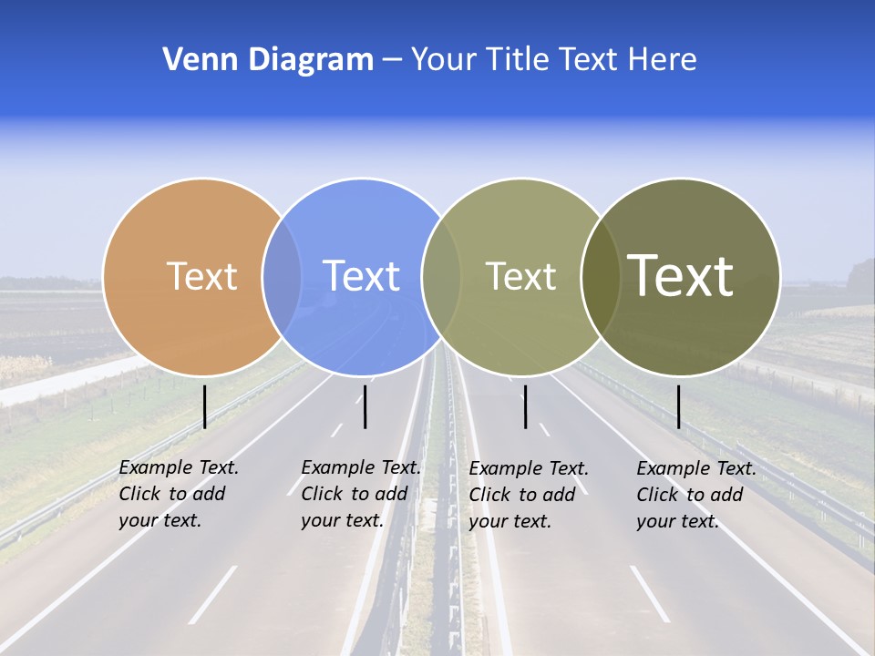 Country Blur Sunny PowerPoint Template