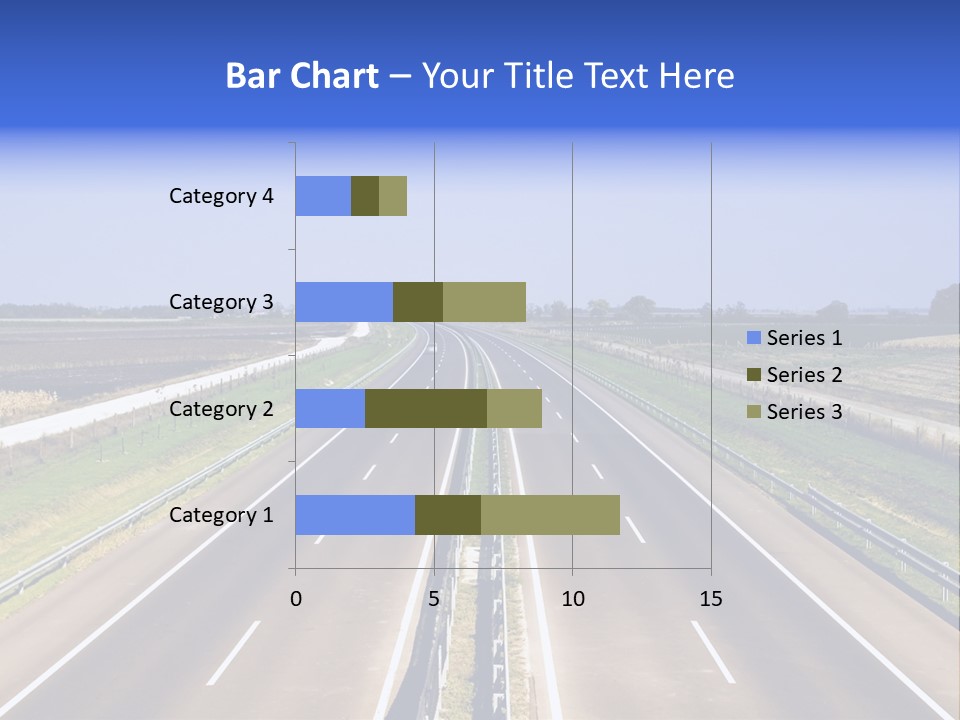 Country Blur Sunny PowerPoint Template
