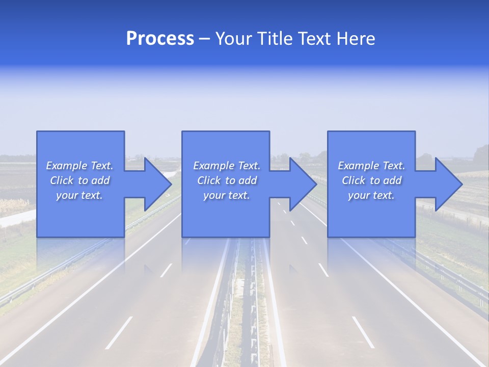 Country Blur Sunny PowerPoint Template