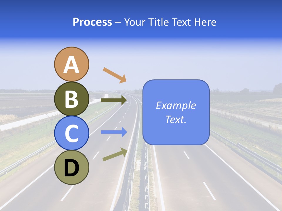 Country Blur Sunny PowerPoint Template