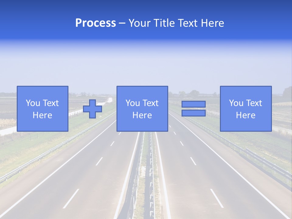 Country Blur Sunny PowerPoint Template