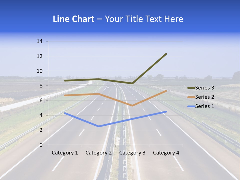 Country Blur Sunny PowerPoint Template