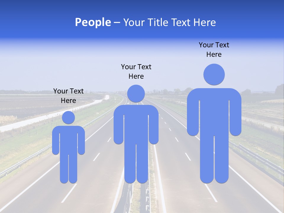 Country Blur Sunny PowerPoint Template