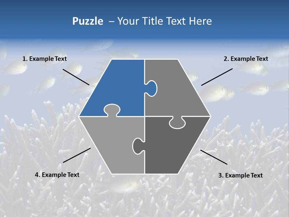 Sports Swimming Background PowerPoint Template