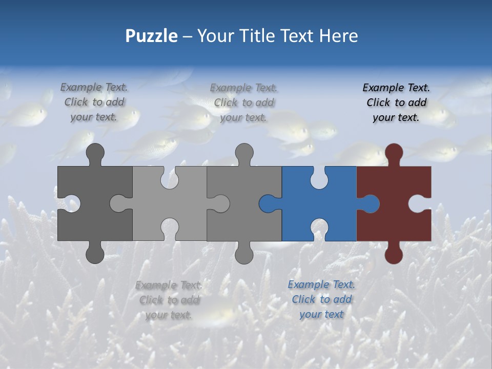 Sports Swimming Background PowerPoint Template