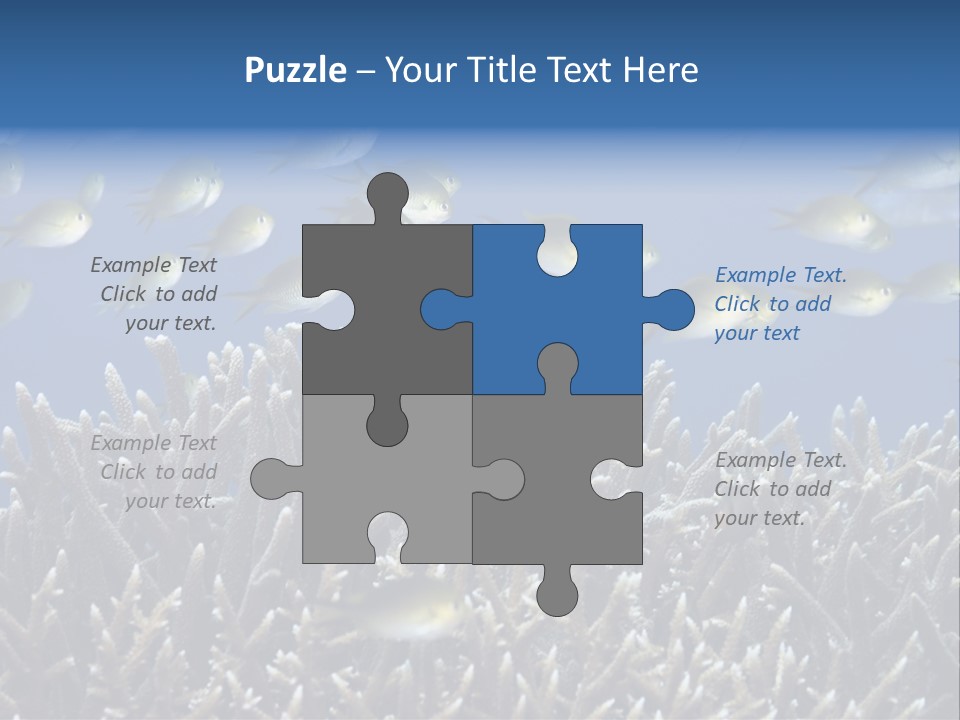 Sports Swimming Background PowerPoint Template