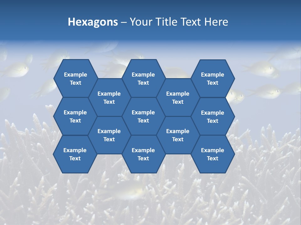 Sports Swimming Background PowerPoint Template