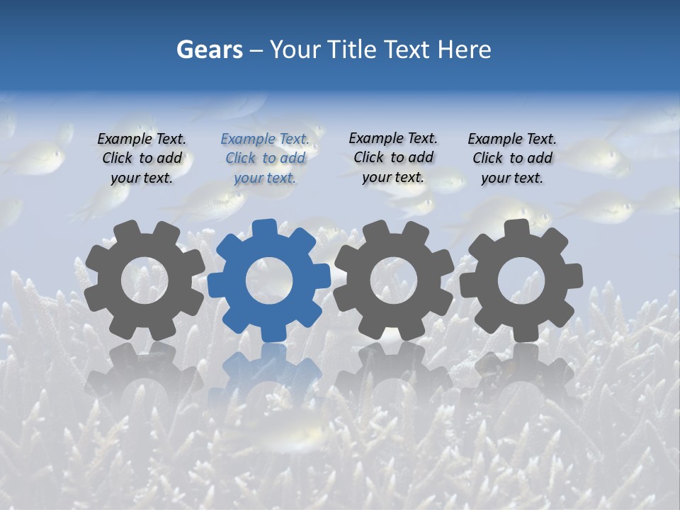 Sports Swimming Background PowerPoint Template