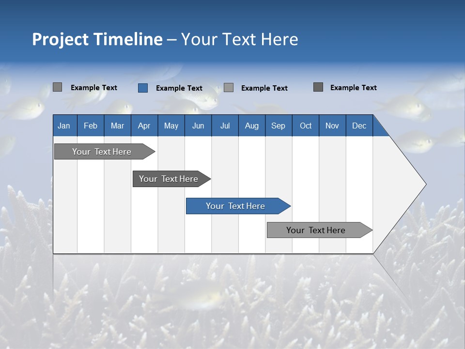 Sports Swimming Background PowerPoint Template