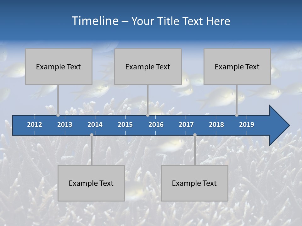 Sports Swimming Background PowerPoint Template