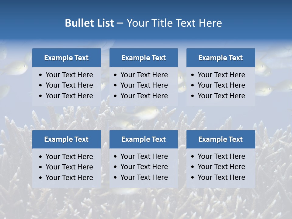 Sports Swimming Background PowerPoint Template