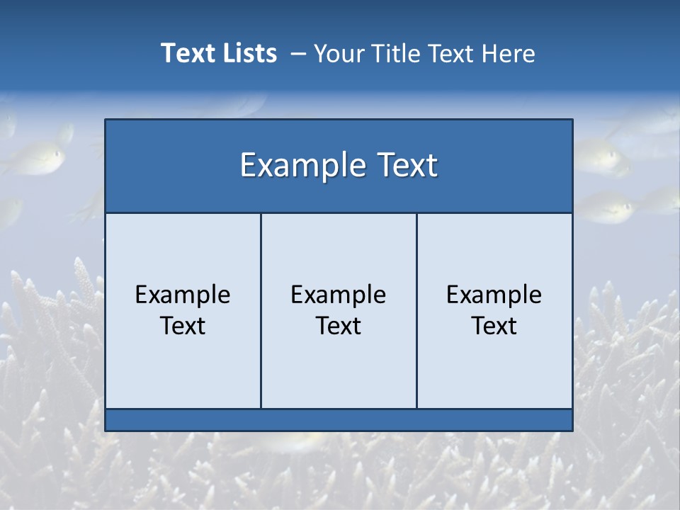 Sports Swimming Background PowerPoint Template