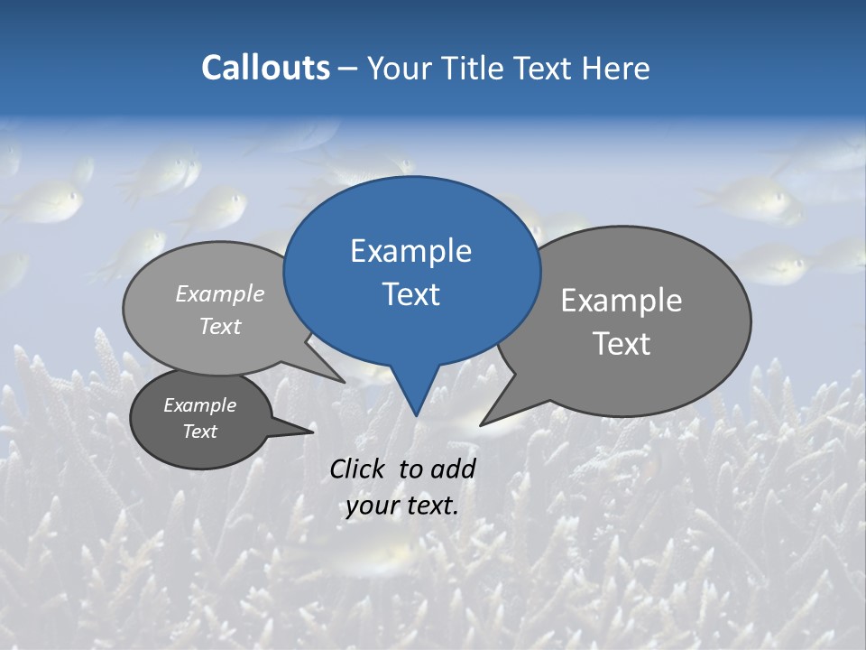 Sports Swimming Background PowerPoint Template