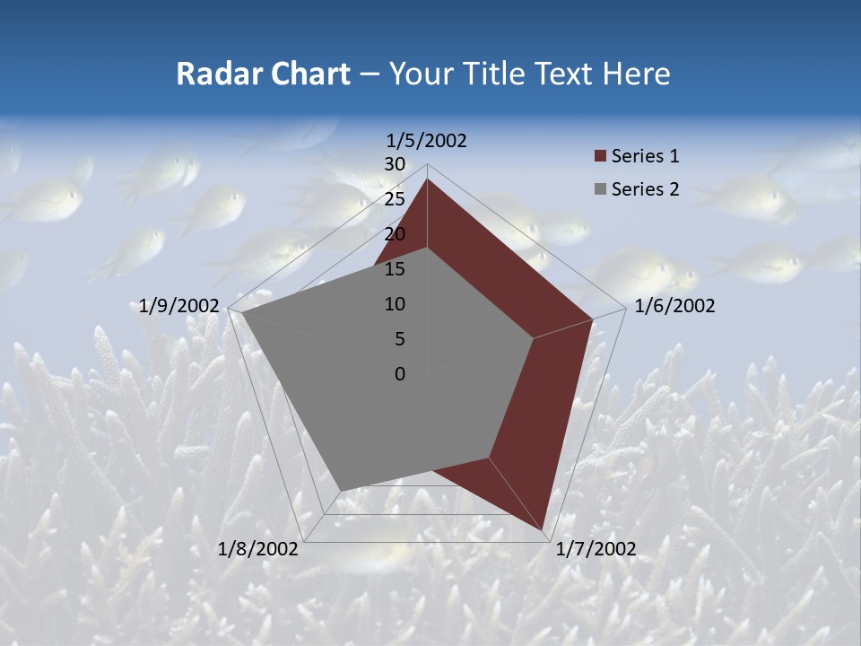 Sports Swimming Background PowerPoint Template
