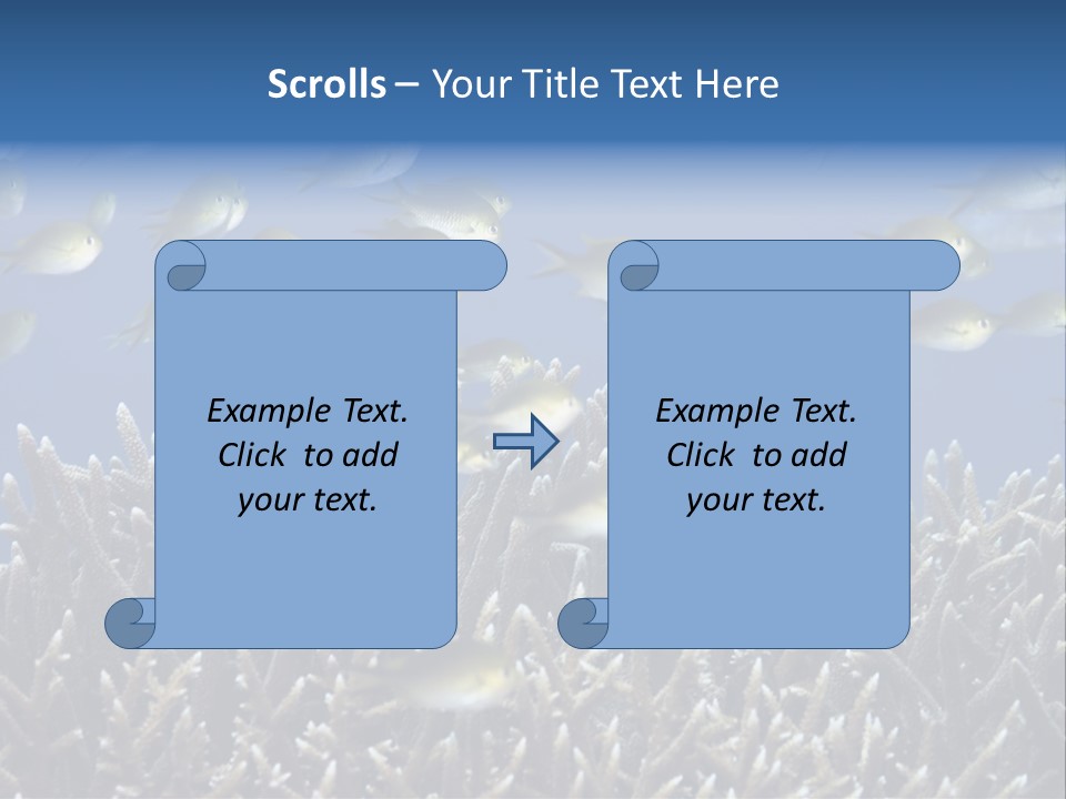 Sports Swimming Background PowerPoint Template