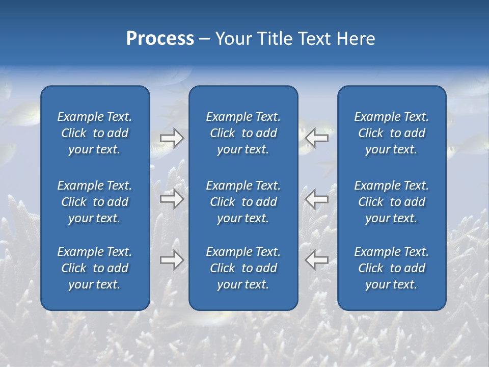 Sports Swimming Background PowerPoint Template