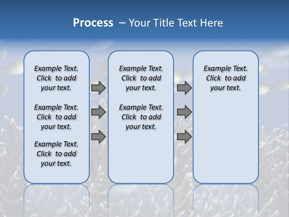 Sports Swimming Background PowerPoint Template