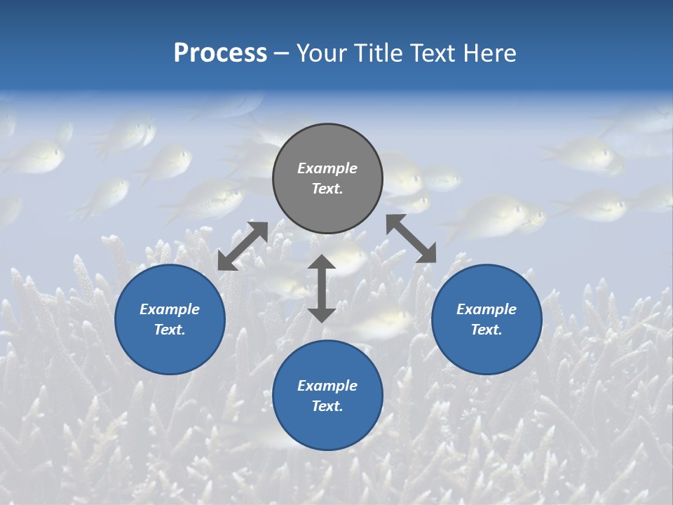 Sports Swimming Background PowerPoint Template