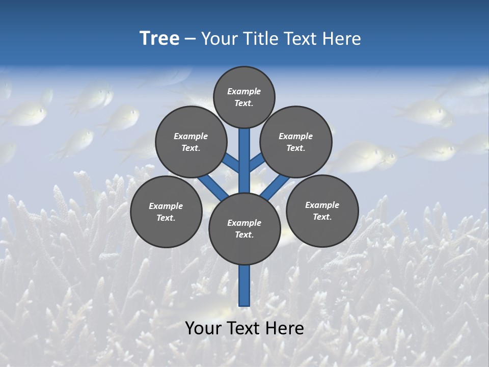 Sports Swimming Background PowerPoint Template