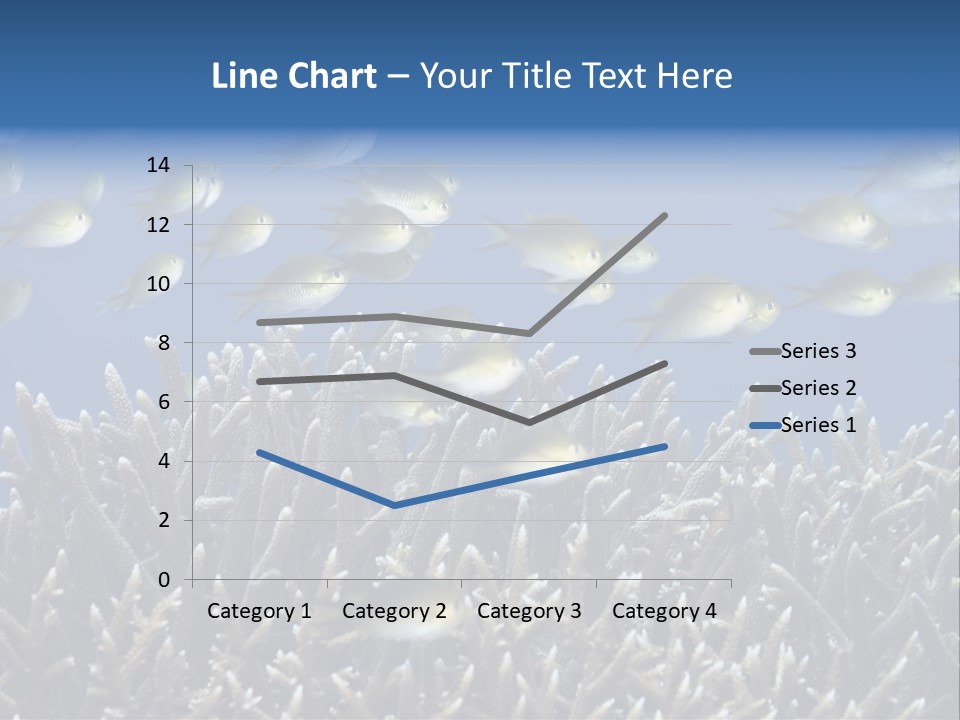 Sports Swimming Background PowerPoint Template