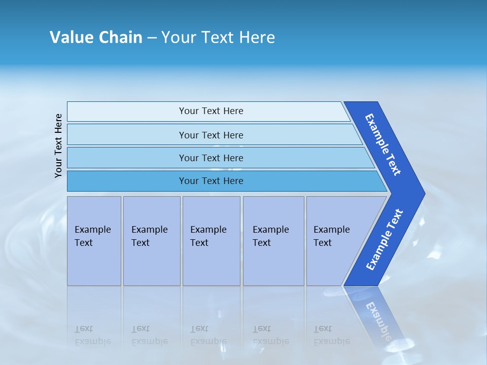 Element Aqua Wallpaper PowerPoint Template