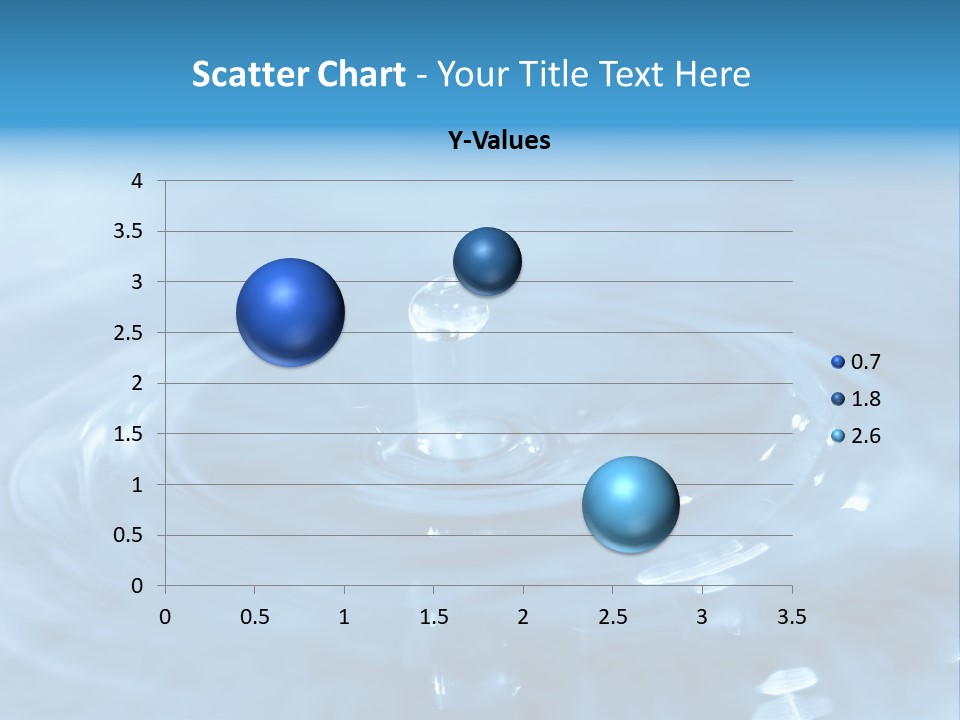 Element Aqua Wallpaper PowerPoint Template