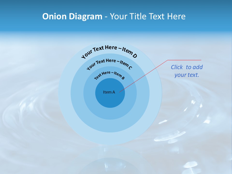 Element Aqua Wallpaper PowerPoint Template