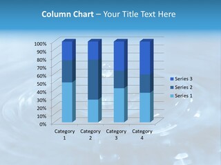 Element Aqua Wallpaper PowerPoint Template