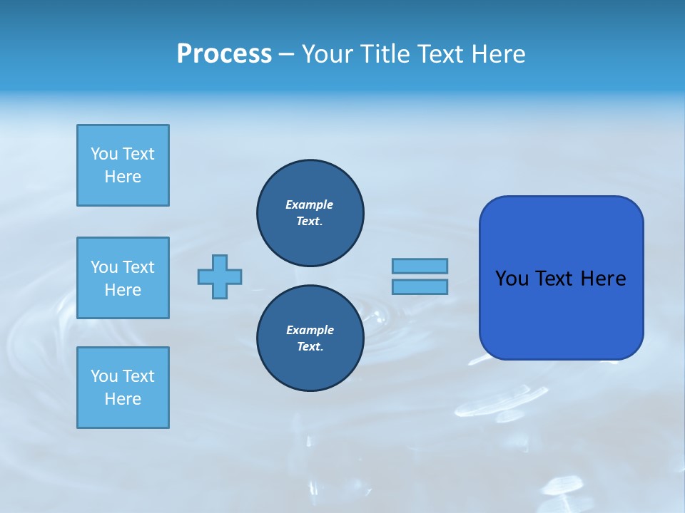 Element Aqua Wallpaper PowerPoint Template
