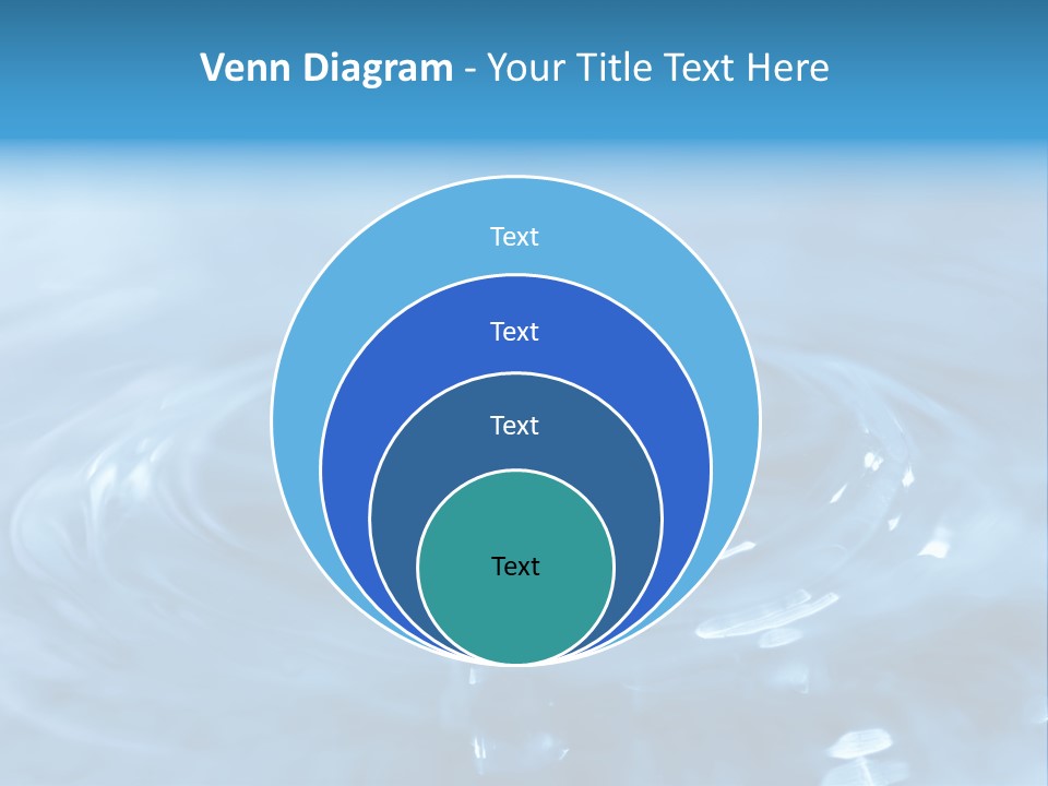 Element Aqua Wallpaper PowerPoint Template