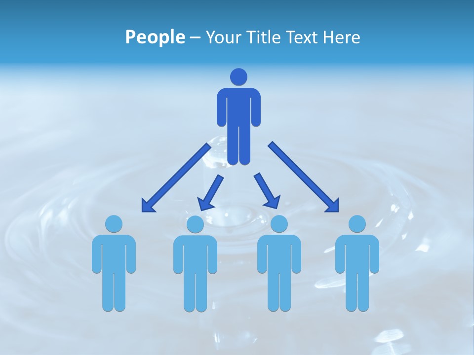 Element Aqua Wallpaper PowerPoint Template