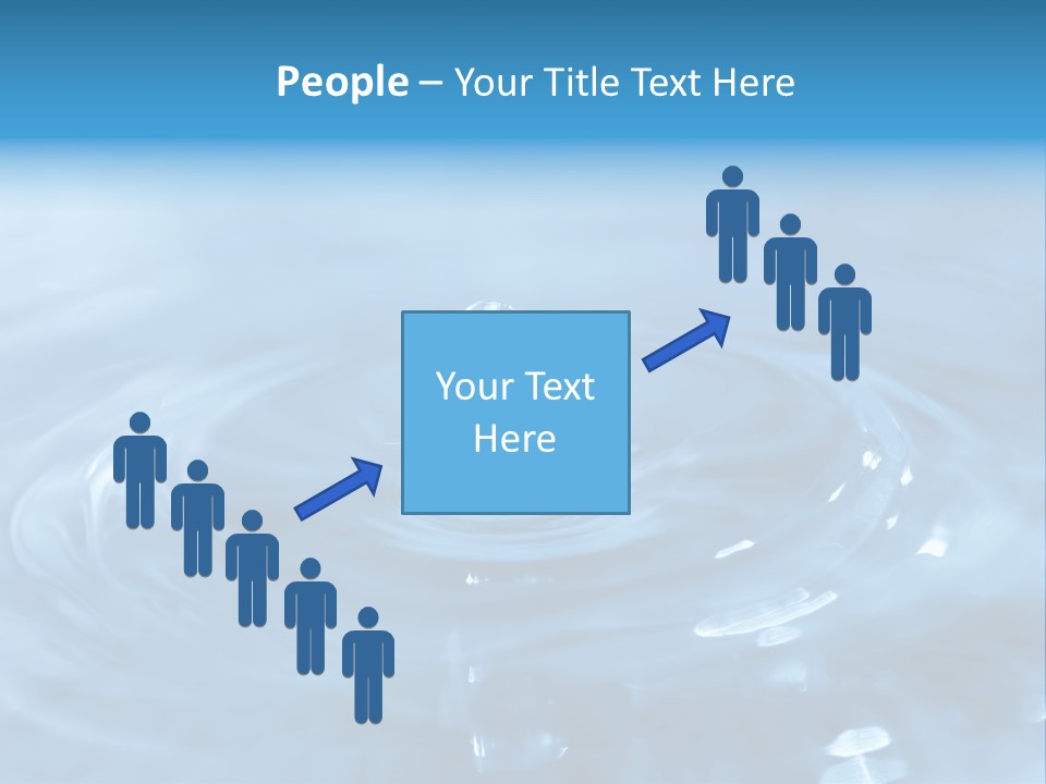 Element Aqua Wallpaper PowerPoint Template