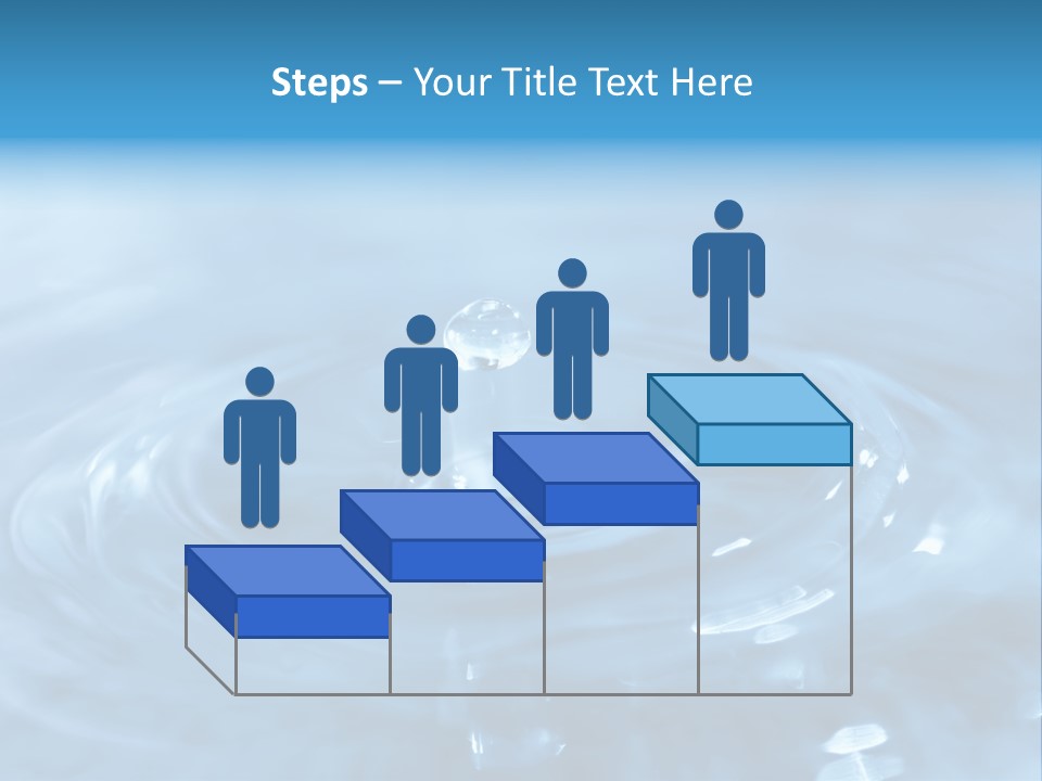 Element Aqua Wallpaper PowerPoint Template