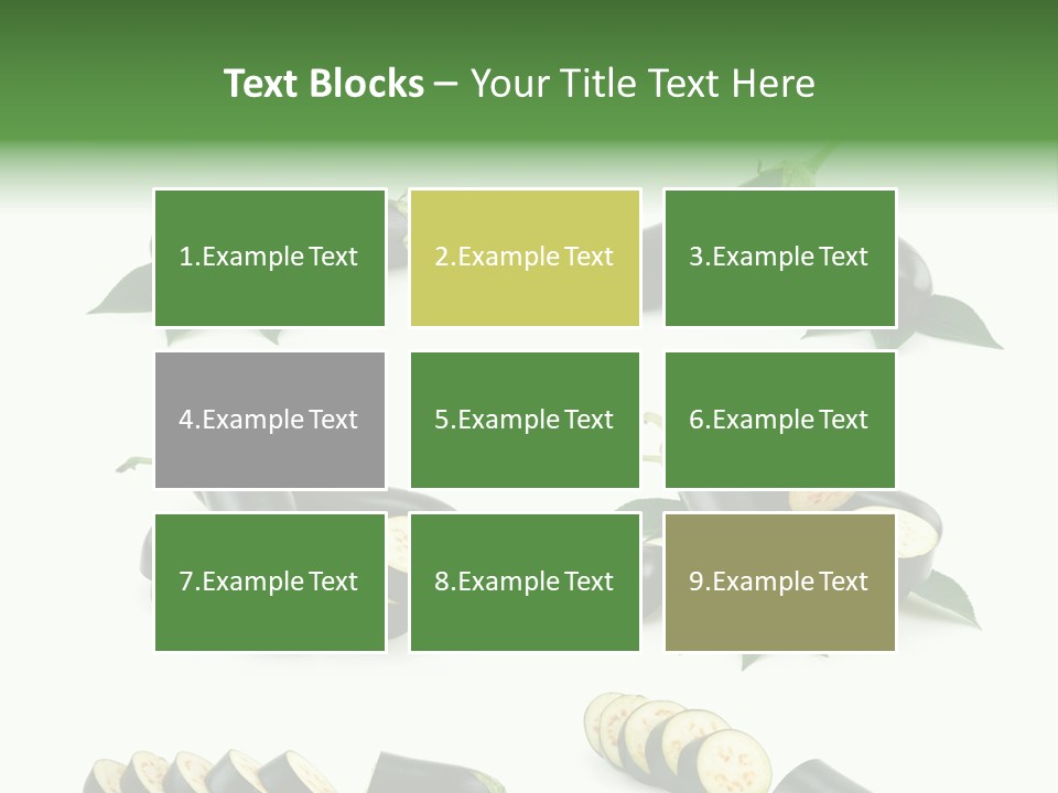 Fruit Pill Italian PowerPoint Template