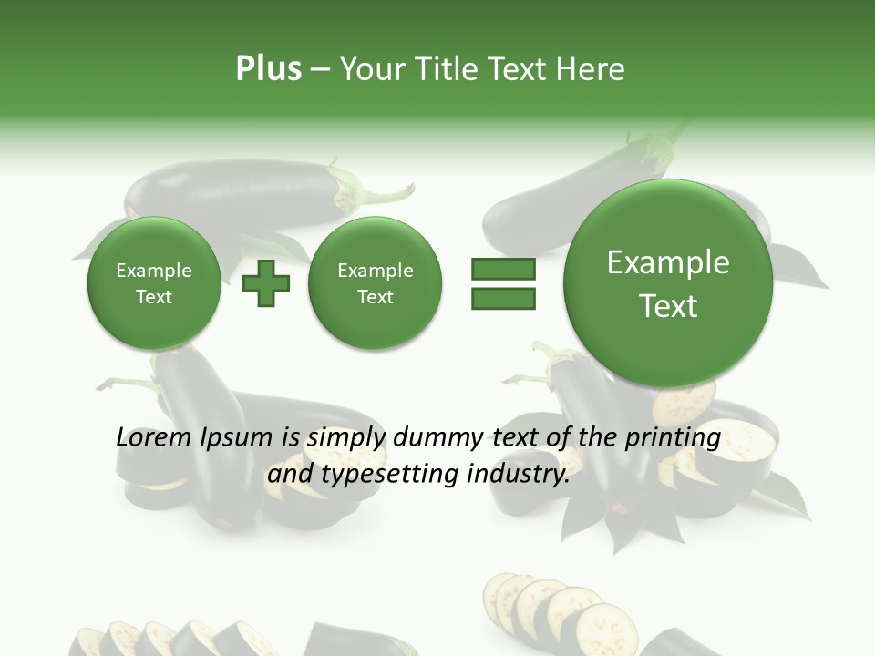 Fruit Pill Italian PowerPoint Template