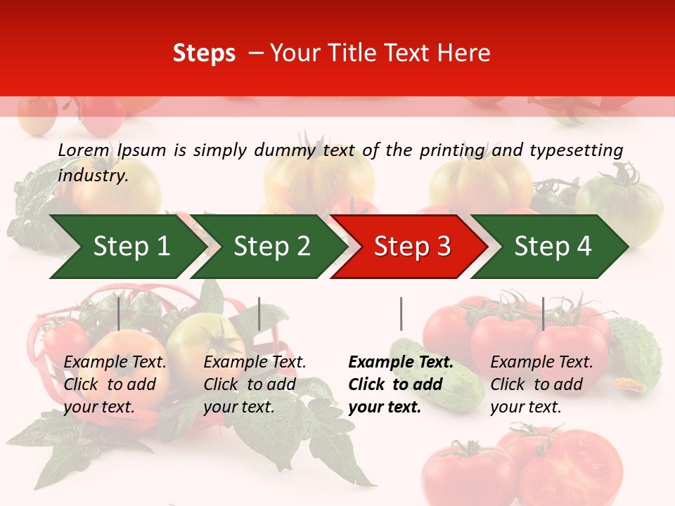 Fruit Vibrant Color PowerPoint Template
