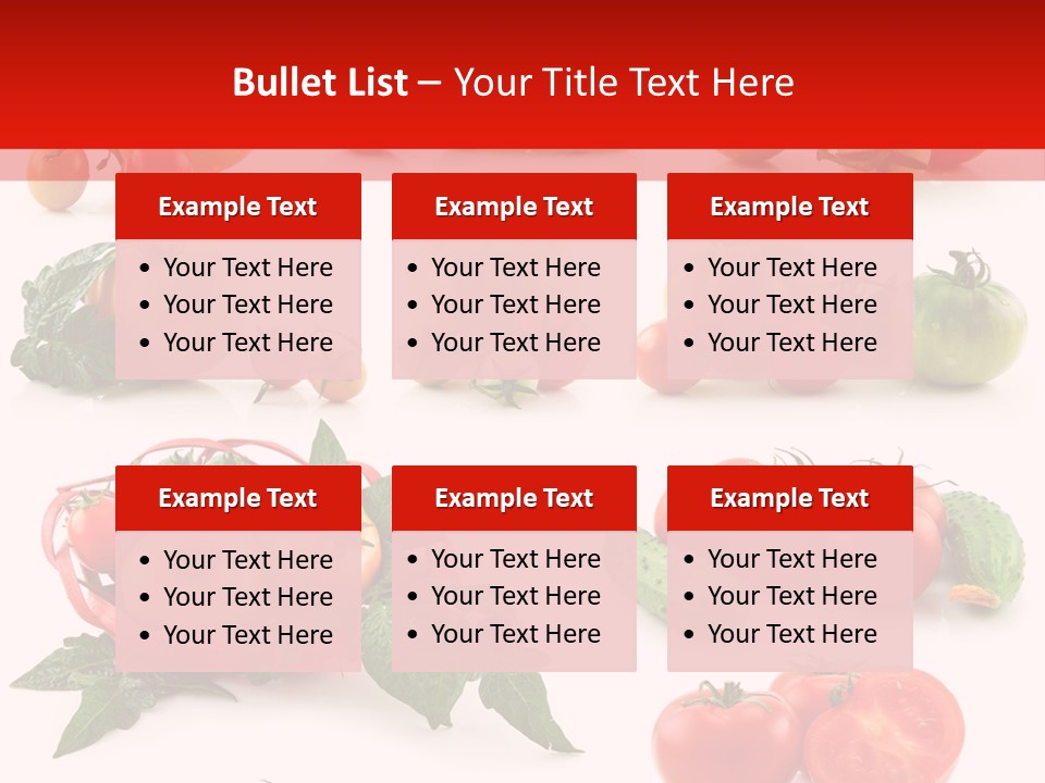 Fruit Vibrant Color PowerPoint Template