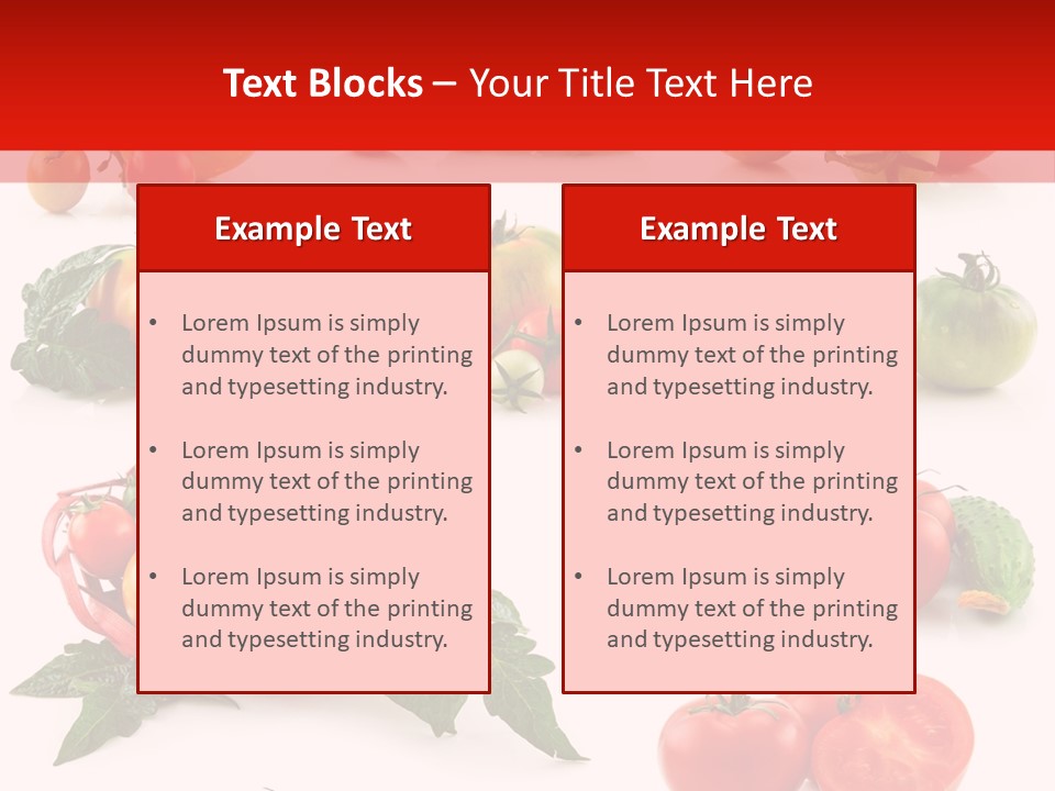 Fruit Vibrant Color PowerPoint Template