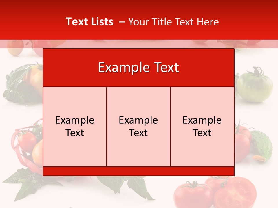 Fruit Vibrant Color PowerPoint Template