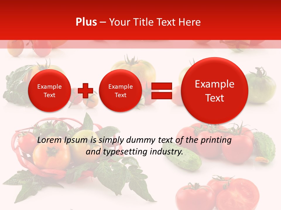 Fruit Vibrant Color PowerPoint Template