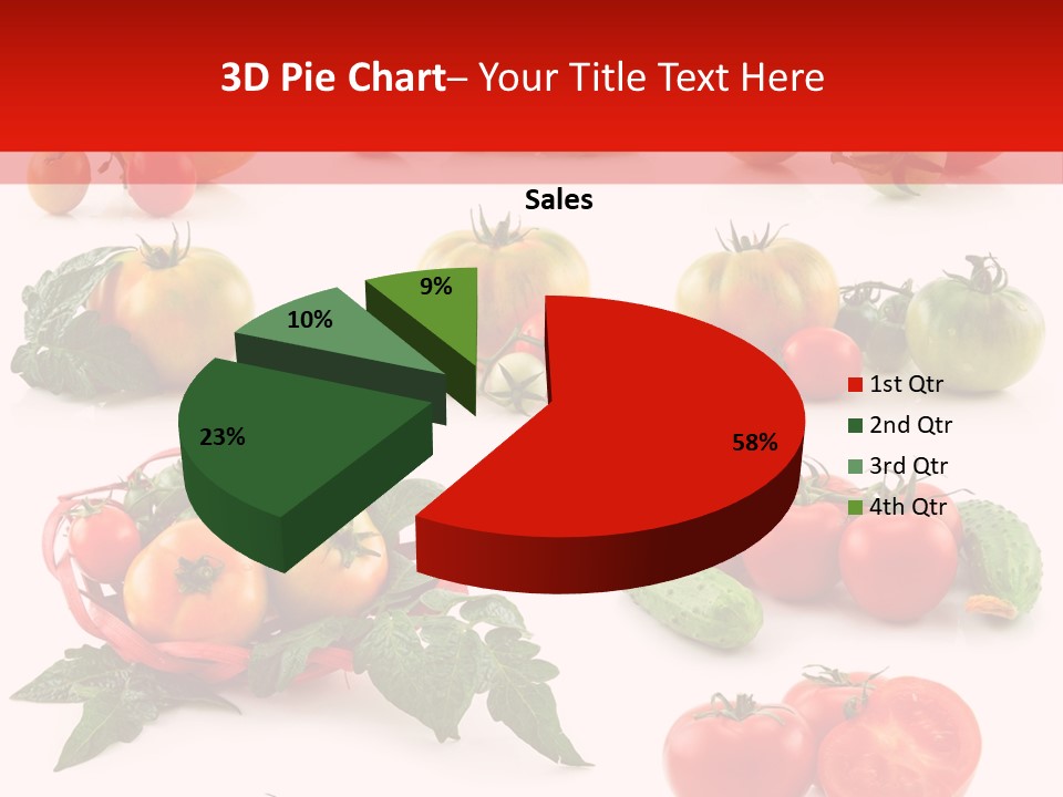Fruit Vibrant Color PowerPoint Template
