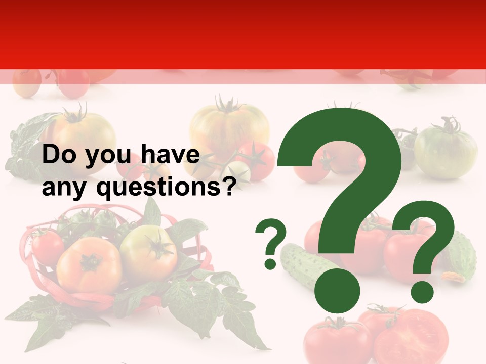 Fruit Vibrant Color PowerPoint Template