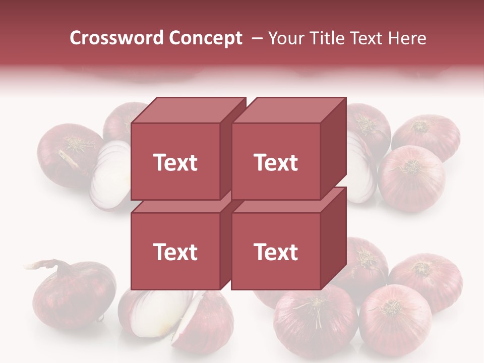 Vegetarian Collection Macro PowerPoint Template