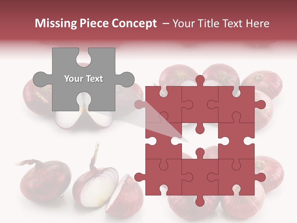 Vegetarian Collection Macro PowerPoint Template